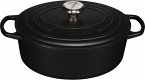 Le Creuset Signature Bräter oval 29 cm schwarz