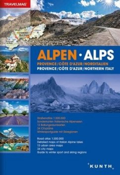 Reiseatlas Alpen; Alps (Restauflage)