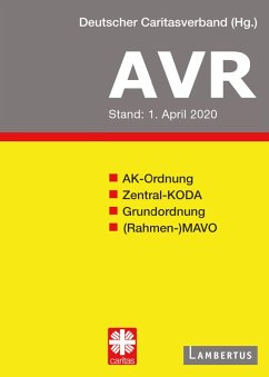 Cover Richtlinien für Arbeitsverträge in den Einrichtungen des Deutschen Caritasverbandes (AVR) (eBook, PDF)