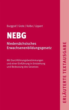 NEBG - Niedersächsisches Erwachsenenbildungsgesetz (eBook, ePUB)