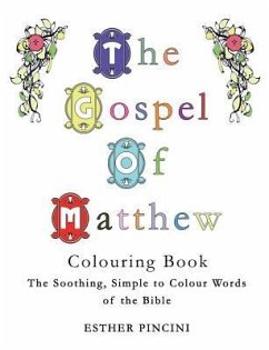The Gospel of Matthew Colouring Book - Pincini, Esther