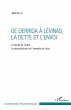 De Derrida à Lévinas, la dette et... - Bild 1