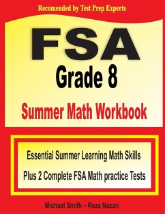 FSA Grade 8 Summer Math Workbook - Smith, Michael; Nazari, Reza