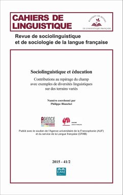 Sociolinguistique et éducation - Collectif