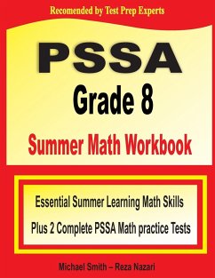 PSSA Grade 8 Summer Math Workbook - Smith, Michael; Nazari, Reza