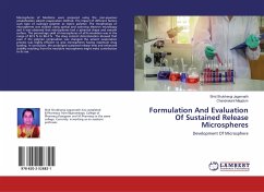 Formulation And Evaluation Of Sustained Release Microspheres - Jagannath, Shid Shubhangi;Magdum, Chandrakant