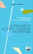 Le discours et le texte : Saussure en... - Bild 1