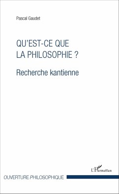 Qu'est-ce que la philosophie ? - Gaudet, Pascal