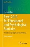 Excel 2019 for Educational and Psychological Statistics (eBook, PDF)