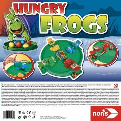 Cover Noris 606061859 - Hungry Frogs, Reaktionsspiel