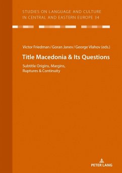 Macedonia & Its Questions