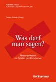 Was darf man sagen? (eBook, PDF)