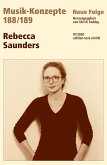 MUSIK-KONZEPTE 188 / 189: Rebecca Saunders (eBook, ePUB)