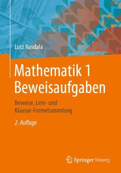 Mathematik 1 Beweisaufgaben (eBook, PDF) - Nasdala, Lutz