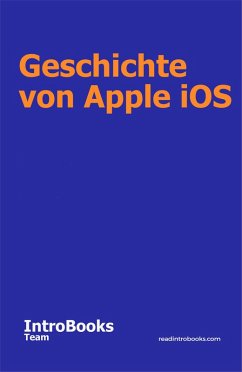 Cover Geschichte von Apple iOS (eBook, ePUB)