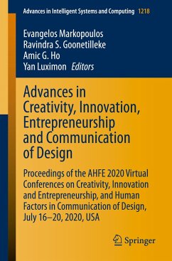 Advances in Creativity, Innovation, Entrepreneurship and Communication of Design