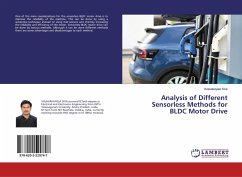 Analysis of Different Sensorless Methods for BLDC Motor Drive