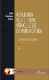 Réflexion sur le nom, véhicule de communication