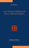 Aux sources bibliques de la métaphysique