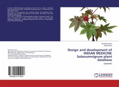 Design and development of INDIAN MEDICINE Solanumnigrum plant database