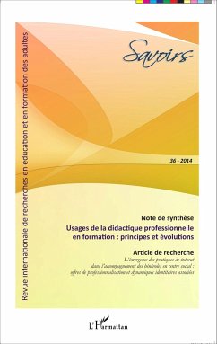Usages de la didactique professionnelle en formation : principes et évolutions - Bourgoin, Florence; Tourmen, Claire
