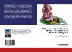 Best Moral Education Book of Uttara Kanda:A case Study of Ramayana