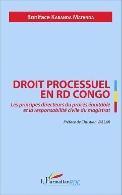 Droit processuel en RD Congo - Kabanda Matanda, Boniface