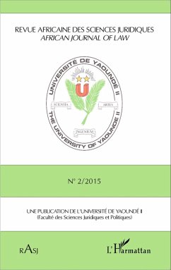 Revue africaine des sciences juridiques n° 2 /2015 - Collectif