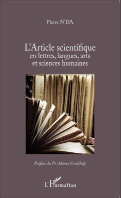 L'article scientifique en lettres, langues, arts et sciences humaines - N'Da, Pierre