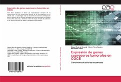 Expresión de genes supresores tumorales en COCE