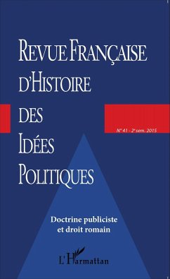 Revue française d'histoire des idées politiques - 41 - Collectif