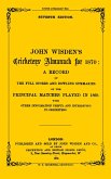 Wisden Cricketers' Almanack 1870 (eBook, PDF)
