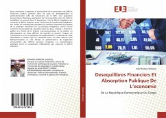 Desequilibres Financiers Et Absorption Publique De L¿economie - Mwania Wakosia, Jose