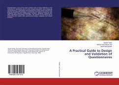 A Practical Guide to Design and Validation of Questionnaires - Talebi, Saeed;Seif, Mohammad Hasan;Nematolahi, Sareh