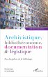 Archivistique, bibliothéconomie,... - Bild 1