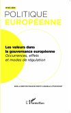 Les valeurs dans la gouvernance européenne