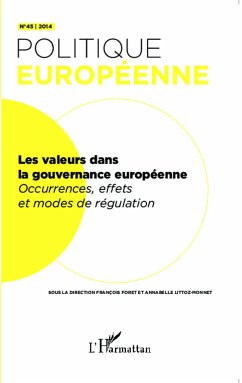 Les valeurs dans la gouvernance européenne - Foret, François