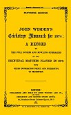 Wisden Cricketers' Almanack 1874 (eBook, PDF)