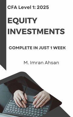 CFA level 1: 2025 Equity Investments (eBook, ePUB) - Ahsan, M. Imran