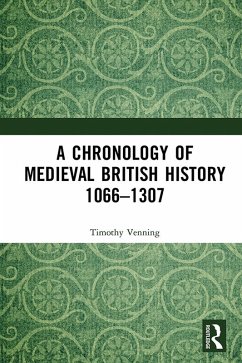 A Chronology of Medieval British History (eBook, PDF) - Venning, Timothy