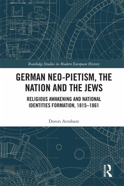 Cover German Neo-Pietism, the Nation and the Jews (eBook, PDF)