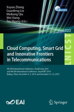 Cloud Computing, Smart Grid and Innovative Frontiers in Telecommunications (eBook, PDF)