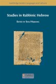 Studies in Rabbinic Hebrew (eBook, ePUB)