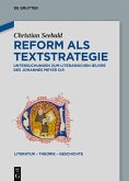 Reform als Textstrategie (eBook, ePUB)