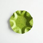 Flexible Hanji-Papierschale Lotusblatt (M) Grün