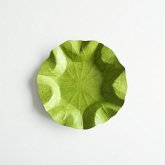 Flexible Hanji-Papierschale Lotusblatt (M) Grün