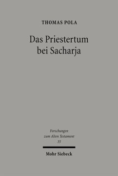 Das Priestertum bei Sacharja (eBook, PDF) - Pola, Thomas