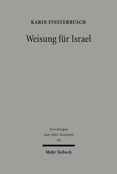 Weisung für Israel (eBook, PDF) Weisung für Israel (eBook, PDF)