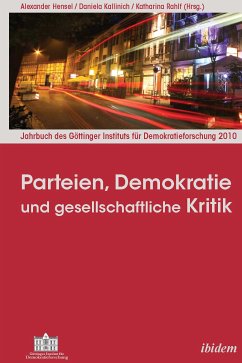 Parteien, Demokratie und gesellschaftliche Kritik (eBook, ePUB)