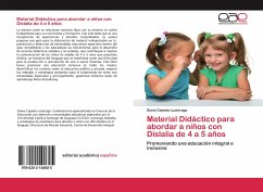 Material Didáctico para abordar a niños con Dislalia de 4 a 5 años